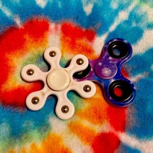 Fidget, spinner, fun kids play toy.